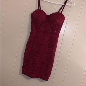 Lace Mini Dress